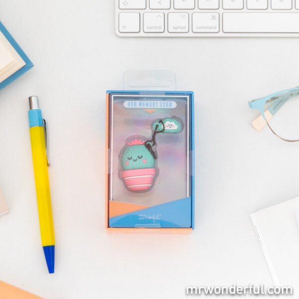 MEMORIA USB 32 GB CACTUS- MR WONDERFUL