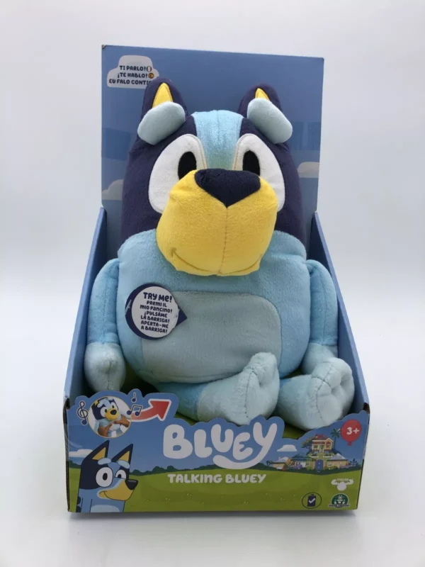 Bluey Peluche Hablante 25cm Juguete Electrónico